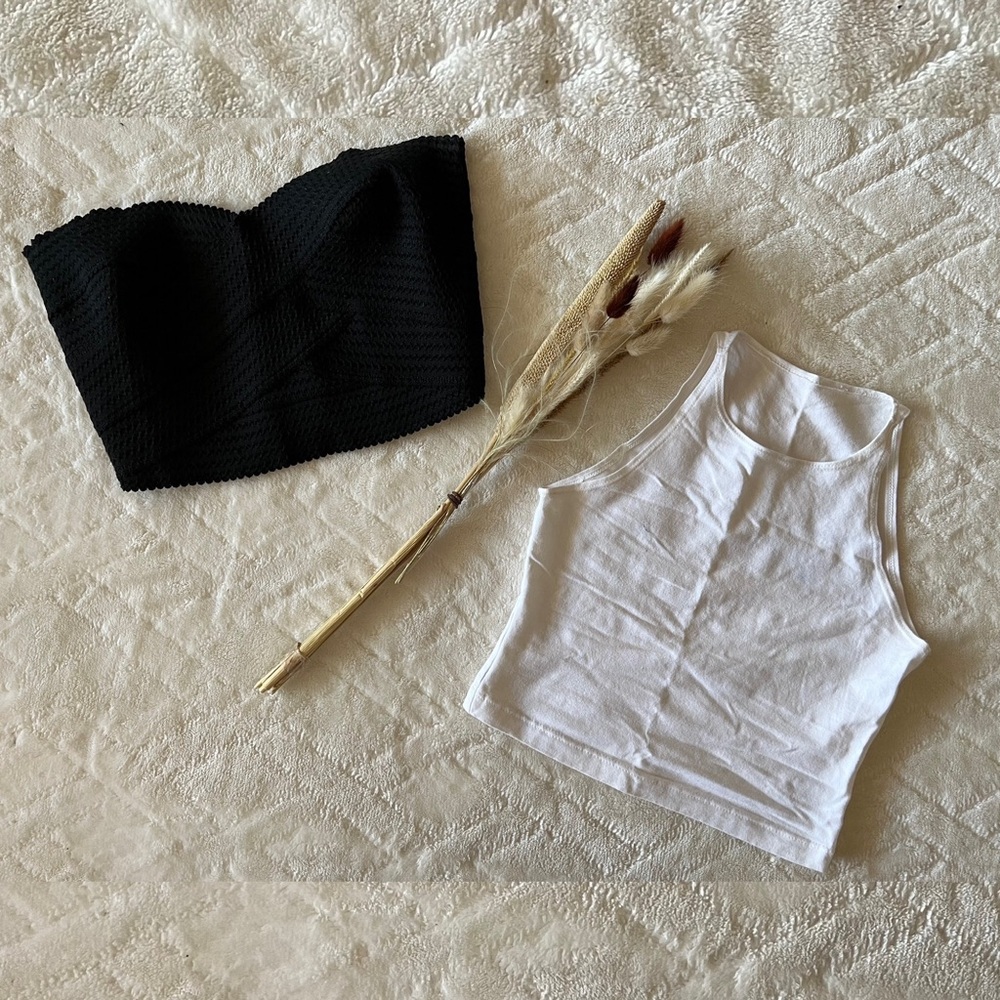Trendy Crop Top Set